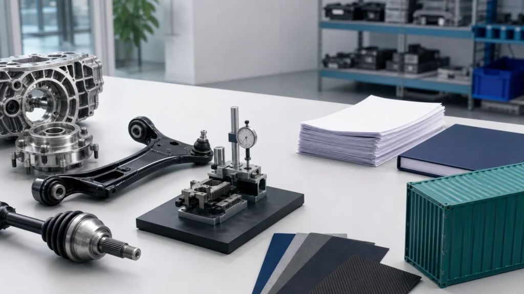 Case Study Automotive Parts Factory Check